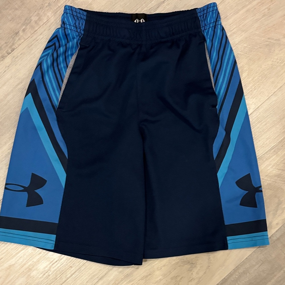 Under Armour Performance Shorts in Shades of Blue
